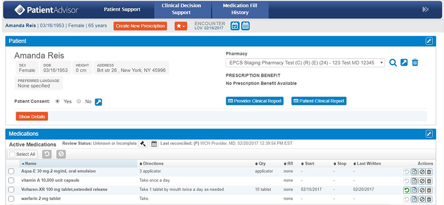 Electronic Prescribing